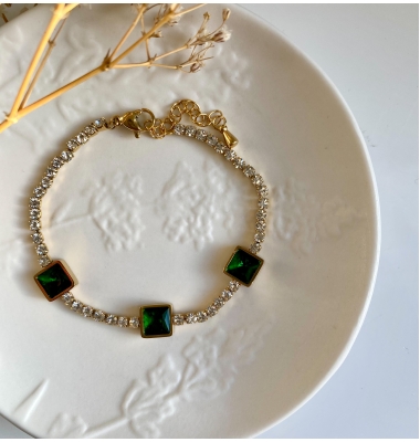 Ashanti emerald bracelet 