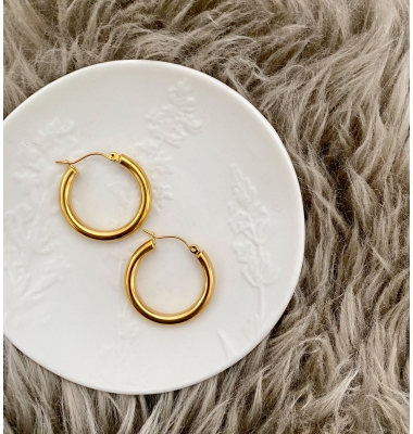 Ahlaam Hoop Earrings 