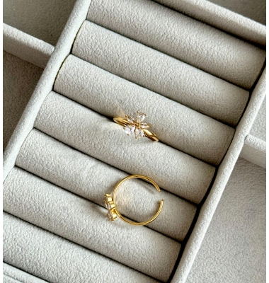 Amy flower ring 