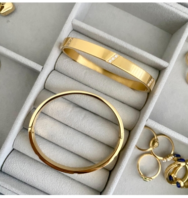 Talulla stone bangle 