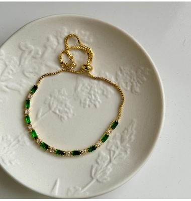 Lauren  adjustable tennis bracelet 