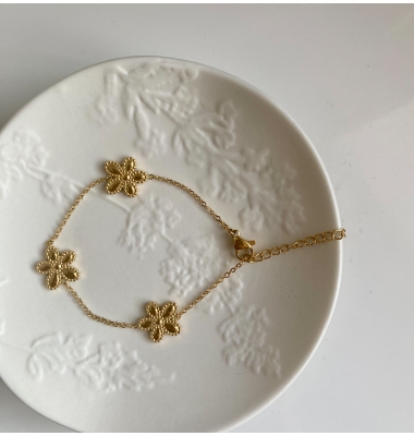 Calypso flower bracelet 